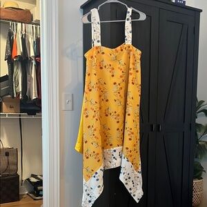 Zara Yellow Floral Dress